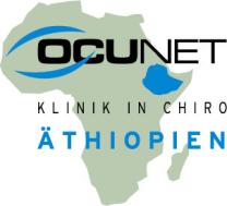 Logo: OcuNet Augenklinik in Chiro, Äthiopien.